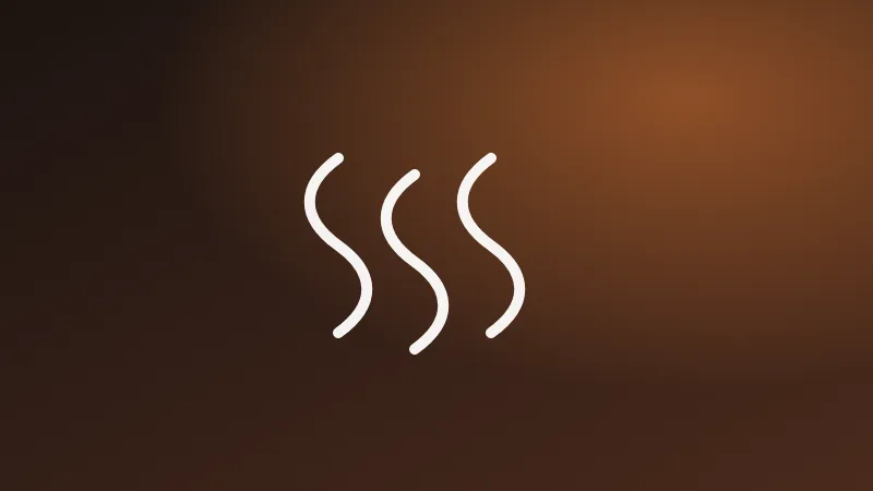 Illustration of smoke drifting to represent wildfire smoke entering a home